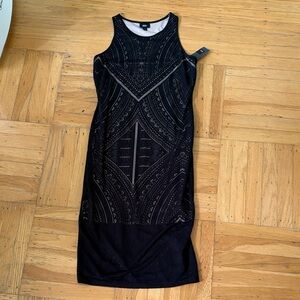 Elegant Black Sleeveless Dress
